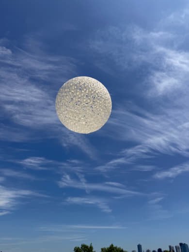 MOONBALL prototype, photograph 1